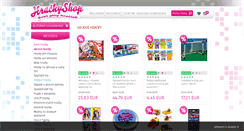 Desktop Screenshot of hrackyshop.sk